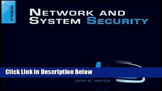 [Reads] Network and System Security Online Ebook