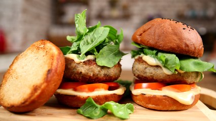 Chicken Burger Recipe | Easy To Make Burger Recipe | The Bombay Chef - Varun Inamdar