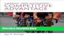 [Fresh] Gaining and Sustaining Competitive Advantage (4th Edition) New Ebook