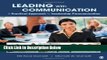 [Fresh] Leading With Communication: A Practical Approach to Leadership Communication Online Books