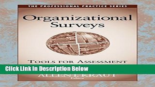 [Fresh] Organizational Surveys: Tools for Assessment and Change New Books