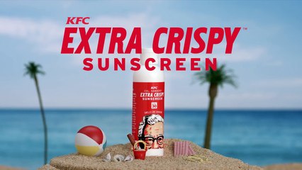 La crème solaire KFC odeur poulet