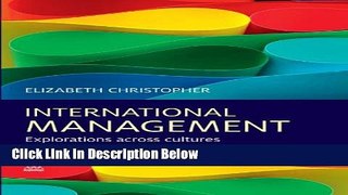 [Reads] International Management: Explorations across Cultures Online Books