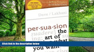 Big Deals  Persuasion: The Art of Getting What You Want  Free Full Read Best Seller