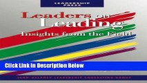 [Fresh] Leaders on Leading: Insights from the Field Online Books