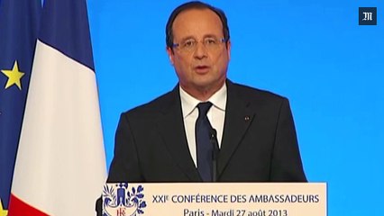 Syrie : Un document confidentiel dévoile les plans d’attaque de la France en 2013