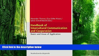 Big Deals  Handbook of Intercultural Communication and Cooperation: Basics and Areas of