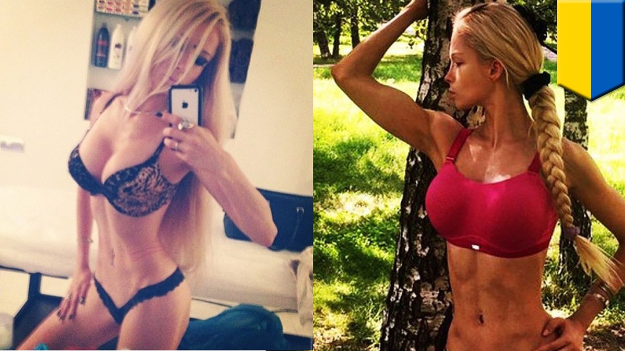 Body manipulation: Ukrainian human barbie doll now is a ripped gym bunny - TomoNews