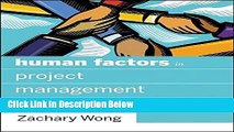 [Fresh] Human Factors in Project Management: Concepts, Tools, and Techniques for Inspiring