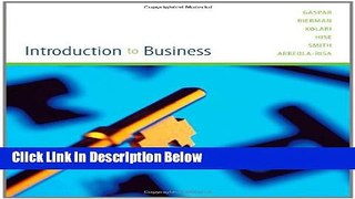 [Fresh] Introduction to Business New Ebook