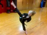 Karate Supergirl Shows Off Her Incredible Skills