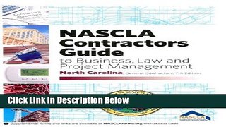 [Best] NASCLA Contractors Guide to Business, Law and Project Management (North Carolina 7th