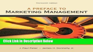 [Reads] Preface to Marketing Management Online Books