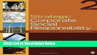 [Fresh] Strategic Corporate Social Responsibility: Stakeholders in a Global Environment New Books