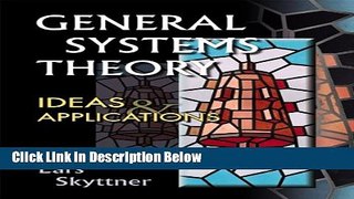 [Fresh] General Systems Theory Online Books