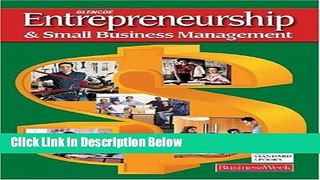 [Fresh] Entrepreneurship and Small Business Management, Student Edition (ENTREPRENEURSHIP SBM) New