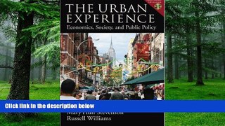 Big Deals  The Urban Experience: Economics, Society, and Public Policy  Best Seller Books Best