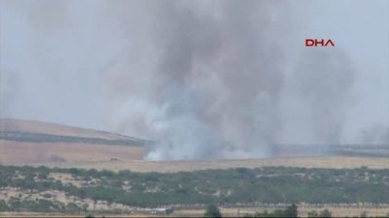 Gaziantep - Askeri Kaynaklar Tank Birliklerimiz Suriye Sınırından İçeri Girdiler-4
