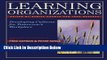 [Best] Learning Organizations: Developing Cultures for Tomorrow s Workplace Online Books