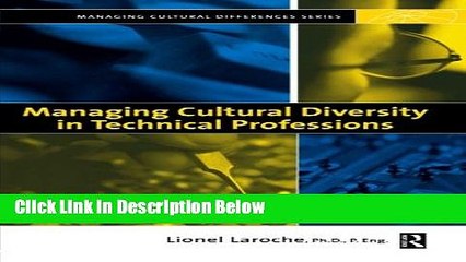 [Fresh] Managing Cultural Diversity in Technical Professions (Managing Cultural Differences) New