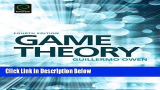 [Fresh] Game Theory New Ebook
