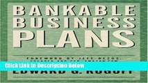 [Reads] Bankable Business Plans Online Books