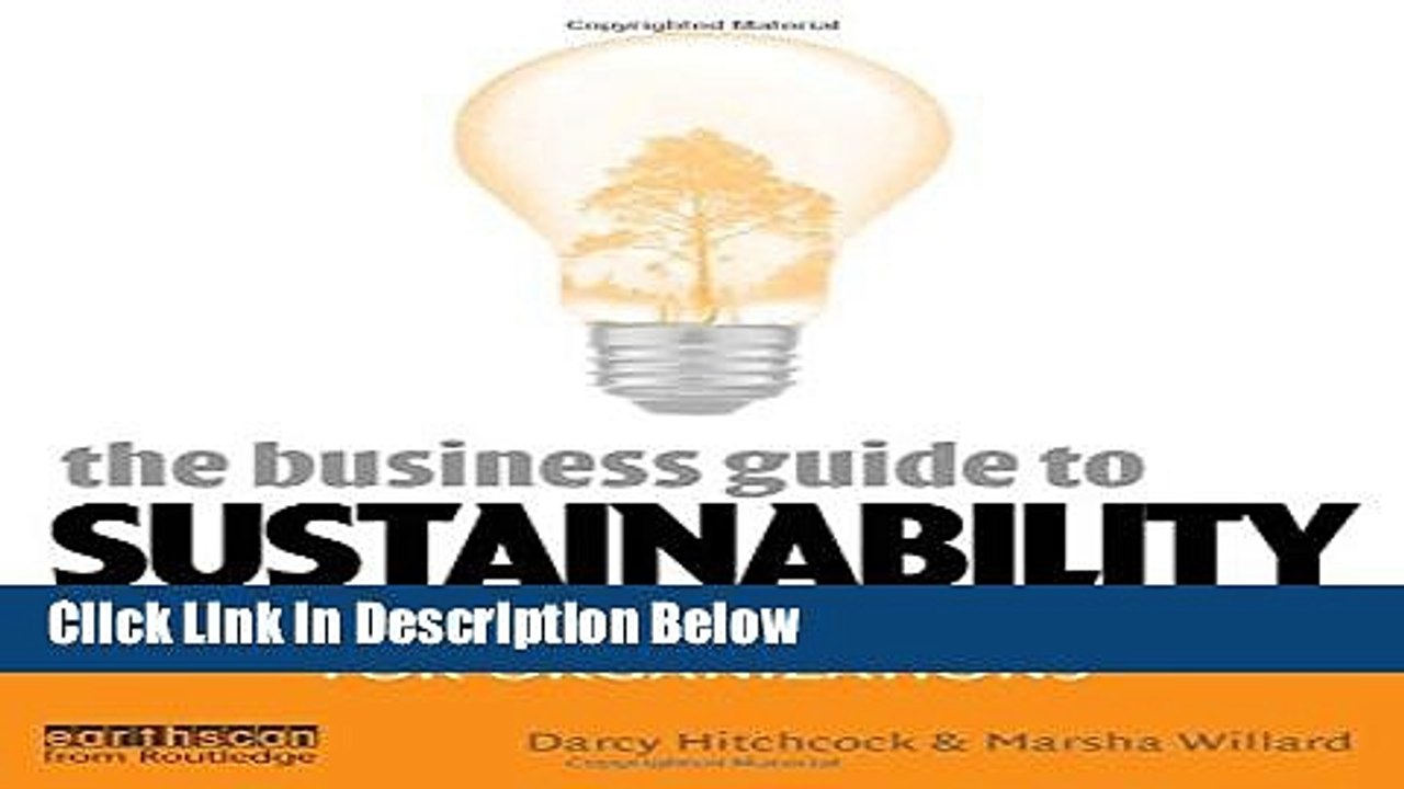 [Reads] The Business Guide to Sustainability: Practical Strategies and Tools for Organizations