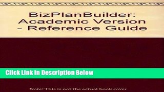 [Reads] BizPlanBuilder, Academic Version - Reference Guide Online Books