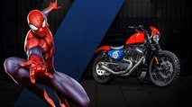 Los superhéroes de Marvel y sus Harley