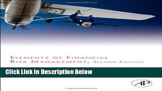 [Fresh] Elements of Financial Risk Management, Second Edition New Ebook