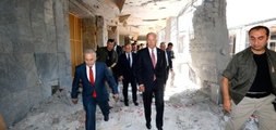 ABD Başkan Yardımcısı Joe Biden, Meclis'te Bombalanan Yerleri Gezdi 2