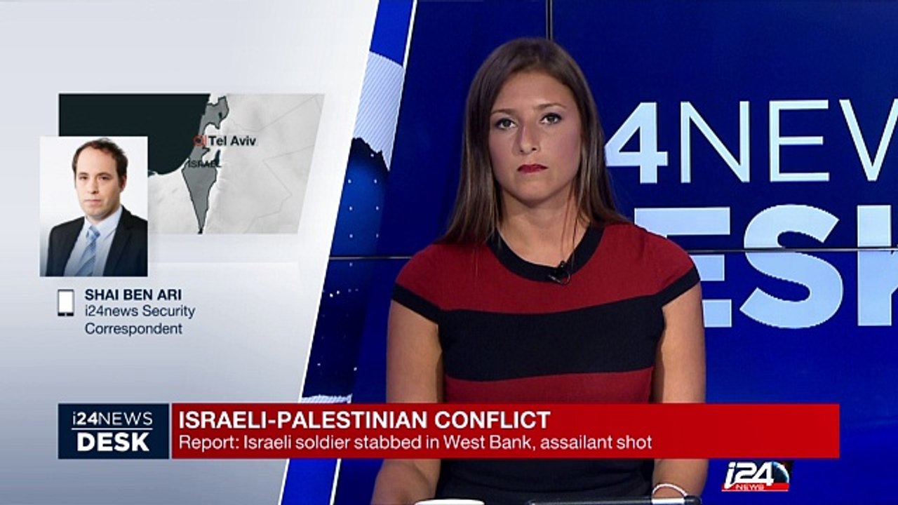 Israeli soldier stabbed in West Bank, assailant shot