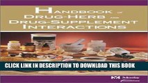 [PDF] Mosby s Handbook of Drug-Herb and Drug-Supplement Interactions Popular Online