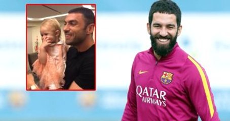 Arda Turan, Burak Yılmaz'ın Kızıyla Çektiği Videoya Yorum Yaptı