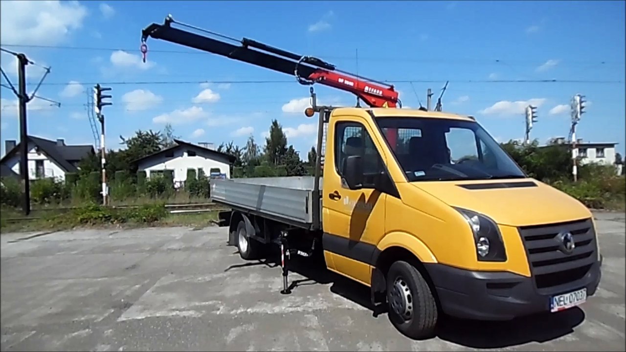 Żuraw HDS BEFARD 2602B na Volkswagen Crafter / BEFARD CRANE BF 2602B ON VOLKSWAGEN CRAFTER