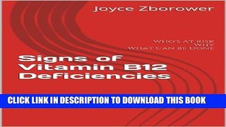 [PDF] Signs of Vitamin B12 Deficiencies: Who s At Risk -- Why -- What Can Be Done (Food and