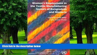 Must Have  Women s Employment in the Textile Manufacturing Sectors of Bangladesh and Morocco