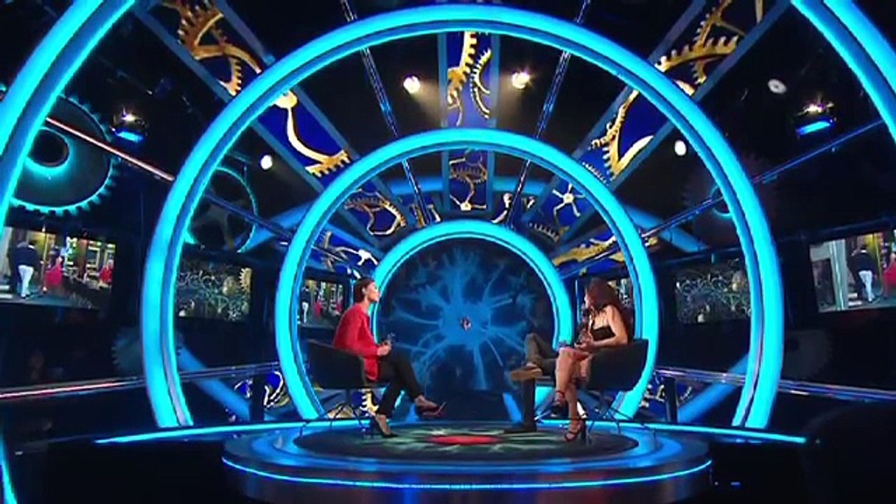 Kieran's exit interview with Emma Willis