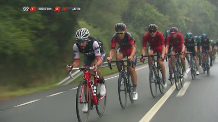 100 KM a meta / to go - Etapa 5 (Viveiro / Lugo) - La Vuelta a España 2016