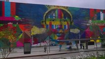 Mural do Kobra entra para o Guinness como maior grafite do mundo