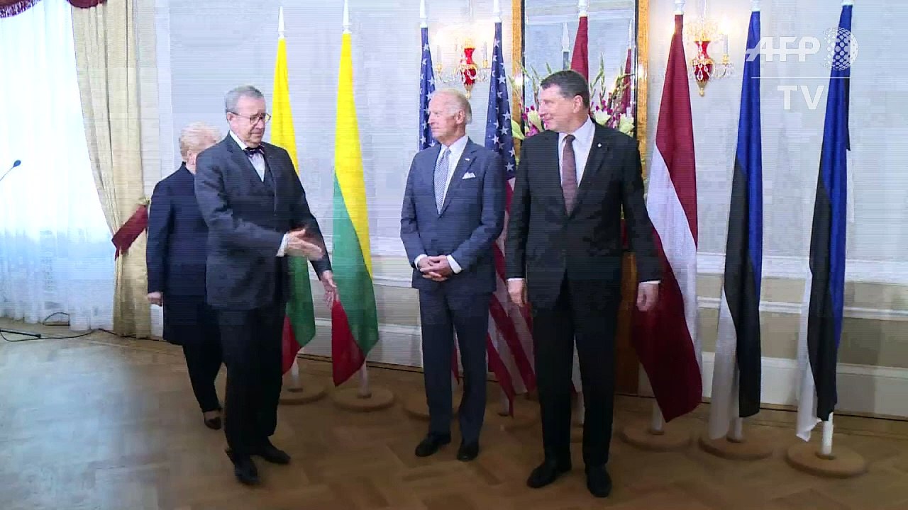Riga: Biden rassure les pays baltes face aux propos de Trump