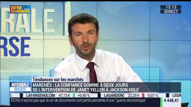 Les tendances sur les marchés: Les données économiques aux Etats-Unis vont dans le sens d'un durcissement de la politique monétaire , Isabelle Enos - 24/08