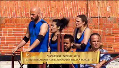 Fort Boyard  l'impressionnante chute dans le vide du chanteur Vianney