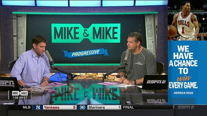 下载视频: Mike & Mike: Can Derrick Rose and Carmelo Anthony lead Knicks to be Title Contenders?