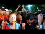 Simpatizantes rezam por Chávez em Caracas