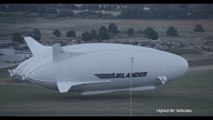 Primer vuelo del Airlander 10, el dirigible más grande del mundo