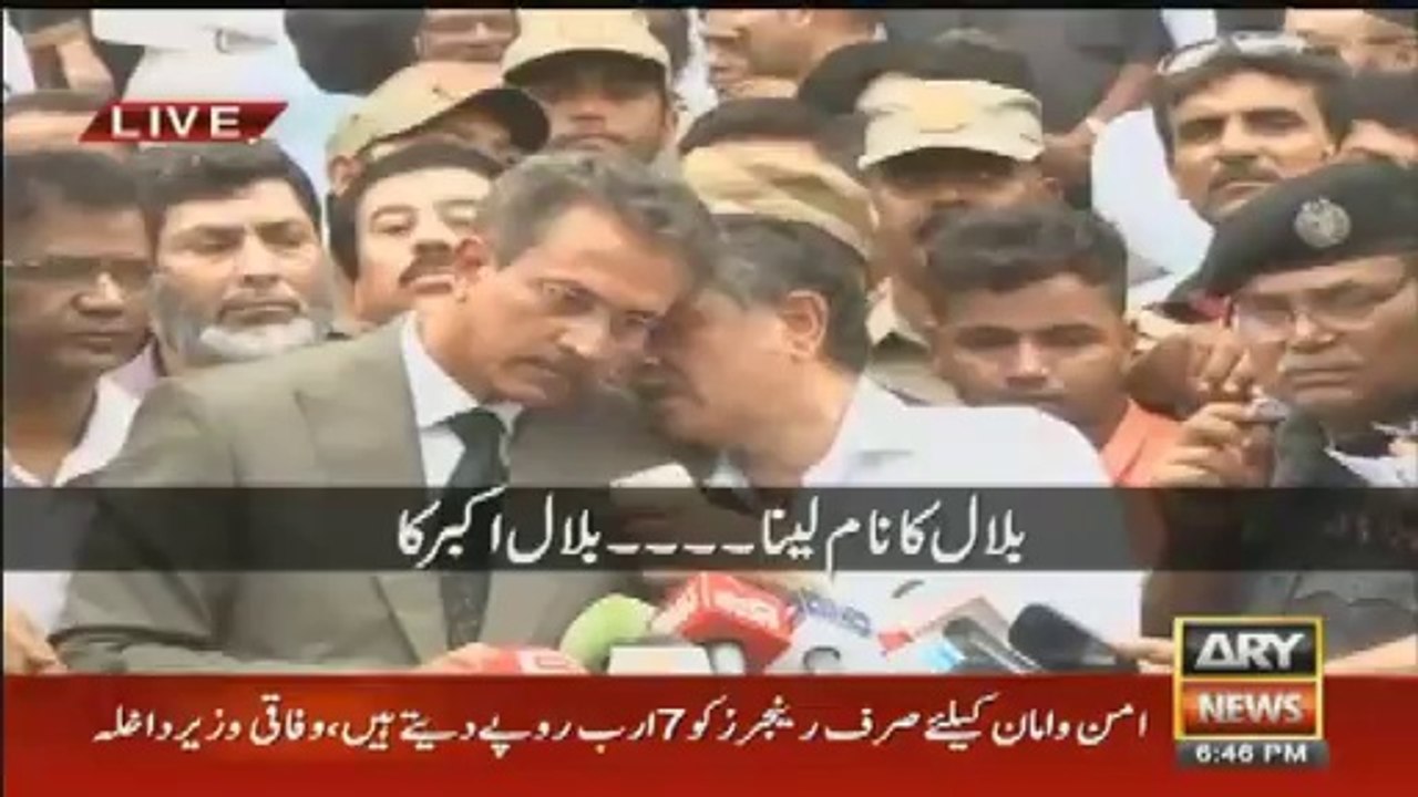 Bilal Akbar Ka Naam Lena Kal k Mamle Par Mat Jana Watch Another Vedio of  Deputy Mayor To Waseem Akhtar