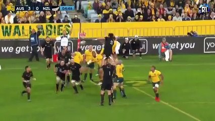Beauden Barrett brille face aux Wallabies