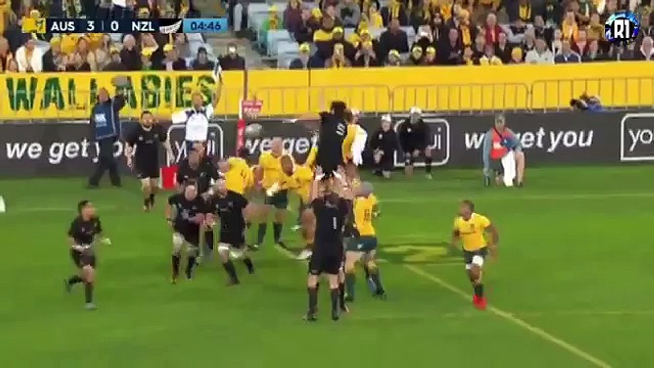 Beauden Barrett brille face aux Wallabies