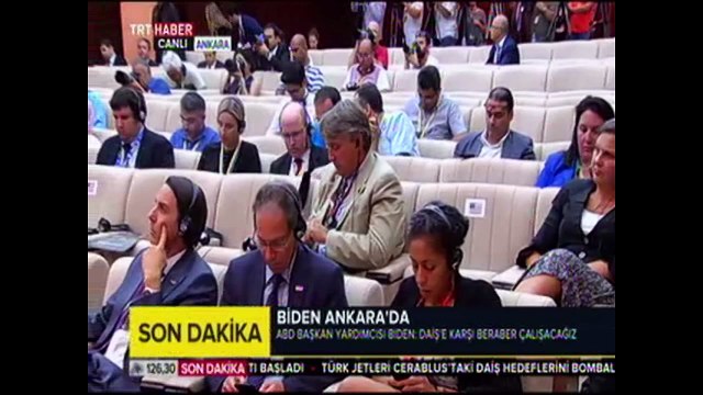 ABD Başkan Yardımcısı Joe Biden ve Başbakan Binali Yıldırım'dan ortak açıklama